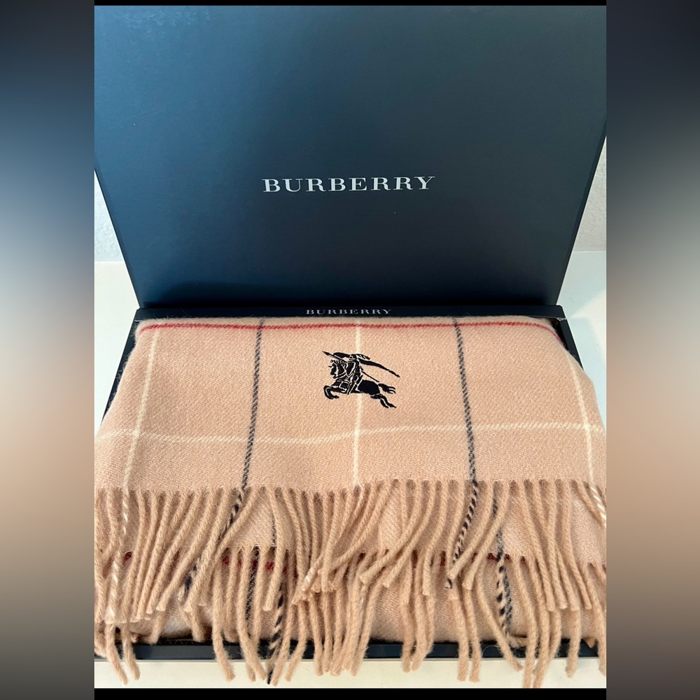 Burberry Scarf in new condition & box included